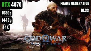 God Of War Ragnarok RTX 4070 FPS TEST | God Of War Ragnarok PC RTX 4070 & i5 12400F Benchmark