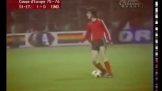 Ralf Edström vs Saint Etienne  Coppa dei Campioni 1975 1976 (Andata)