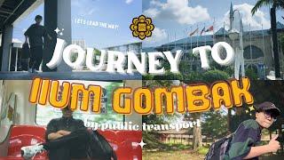 Back to IIUM Gombak | Journey by Train and Bus | Aryff Danial Vlog 三十一