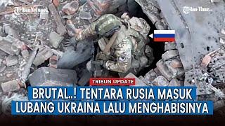 VIRAL!! Tentara Rusia Lempar Bom ke Posisi Tentara Ukraina