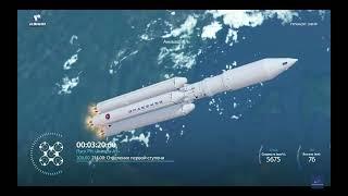Запуск ракеты "Ангара-А5" с космодрома Восточный 11 апреля 2024 г.