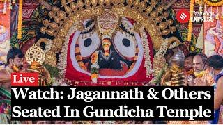 Puri Rath Yatra: Watch Lord Jagannath Being Ceremoniously Seated Inside Gundicha Temple