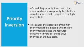 Task Synchronisation | Shared Data, Priority Inversion, Deadlock | Embedded System & RTOS