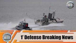 US Navy's First Unmanned Surface Vessel equipped with FN Herstal Sea DeFNder