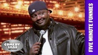 Aries Spears⎢Be Excited for Barack Obama!⎢Shaq's Five Minute Funnies⎢Comedy Shaq