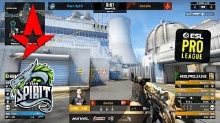 Spirit vs Astralis - ESL PRO League 12 EU - ЛУЧШИЕ МОМЕНТЫ | CSGO