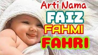 Arti Nama Bayi Laki Laki Islam FAIZ, FAHMI dan FAHRI, Rangkaian Nama Bayi Islam 2022 #20