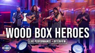 "CROSS THE LINE" With Bluegrass SUPER GROUP The Wood Box Heroes | Huckabee's Jukebox