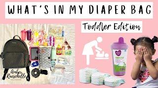 WHAT'S IN MY DIAPER BAG 2021 | TODDLER DIAPER BAG ESSENTIALS