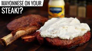 Steak MAYO Experiment - What a $&#@!? Mayonnaise on a Steak?