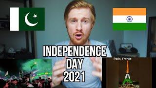 How The World Celebrated INDIA and PAKISTAN Independence Day 2021