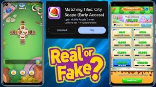 Matching Tiles Real Or Fake - Matching Tiles Withdrawal - Matching Tiles City Scape App