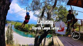 Ziplining Köprülü Canyon Rafting Turkiye