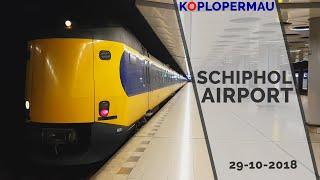 Railfanning Trains on Schiphol Airport Station - 29th of October 2019