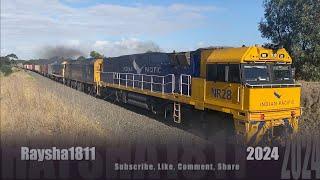 3AM5 - NR28-AN8-8108 (Freight) Inverleigh - Australian Trains by Raysha1811