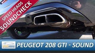 Peugeot 208 GTI Auspuff / Exhaust Sound - Start & Rev