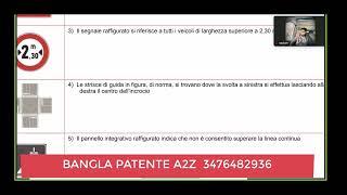 Bangla patente A2Z|QUIZ SCHEDA|QUIZ SOLUZIONE| 2023|RAIHAN SIR| 3476482936 | VICENZA