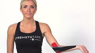 STRENGTHTAPE® | Kinesiology Tape | Golfer's Elbow (Medial Epicondyle)