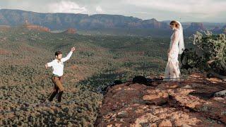 Epic Adventure Highline Sedona Wedding Video