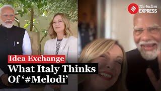 Italian Ambassador Explains Origin Of #Melodi Hashtag Highlighting Modi-Meloni Rapport