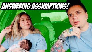 REACTING TO ASSUMPTIONS ABOUT US! *MUST WATCH*