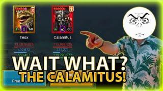 THE CALAMITUS IS A MONSTER NOW! TEST SERVER! Raid Shadow Legends