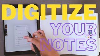 Digitize your notes: Step by Step Using Neo Smart Pen