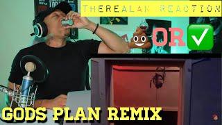 TRASH or PASS! IAMTHEREALAK (Gods Plan Remix) [REACTION]