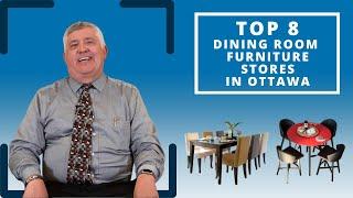 OUR TOP 8 Dining Furniture Stores in Ottawa