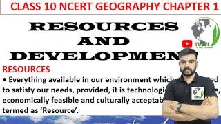 class 10 chapter 1 resources and development | resources and development full chapter class 10