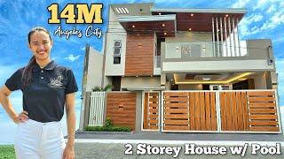 HOUSE TOUR #31: 2 Storey with Swimming Pool #foryou #philippines