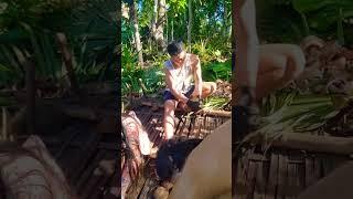 Life in the PhilippinesCopra Making Product Made From Coconut#farmer #asmr #countryside #rurallife