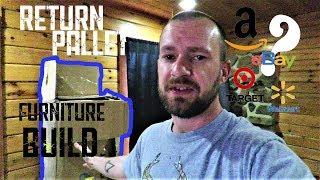 Return Pallet Furniture Build review - Cabin In The Woods
