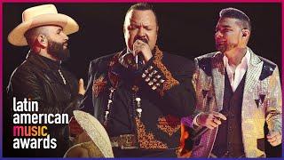 Pepe Aguilar junto a Rubén Blades, Carin León y Banda El Recodo | Latin AMAs 2023