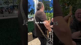 Josh Nelms on Guitar with The Matthew Frost Band