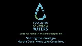 Shifting the Paradigm with Martha Davis of the Mono Lake Committee