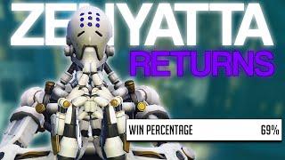 The return of the RANK 1 ZENYATTA - Overwatch 2