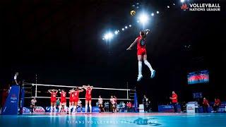 The Most Powerful Volleyball Serves (Aces) in Women's VNL 2021 (HD)