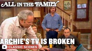 Archie's TV Repair Man Can't Be Bribed | All In The Family