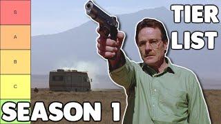 Breaking Bad Season 1 TIER LIST Retrospective & Recap