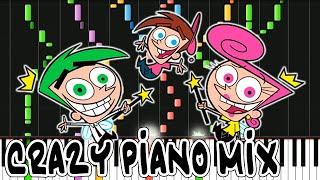 Crazy Piano Mix! THE FAIRLY ODDPARENTS Theme