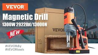 VEVOR Mag Drill Press, Portable Magnetic Drill, for Metal Surface, Industrial and Home Improvement