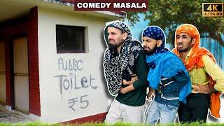 Fajita Aur Public Toilet | Fajita Baji Ki Video | Jokes Desi Comedy Video | CHUGALLO BAJI | #funny