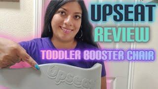 ‼️Upseat Boost Ergonomic Toddler Booster Seat Review and 1st Time Use Experience 