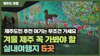 아이가 좋아하는 제주도 겨울 실내여행지 5곳