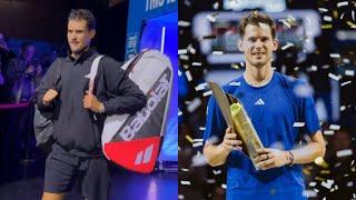 Tennis - Vienne 2024 - Dominic Thiem receives hero's welcome for the last match of his career