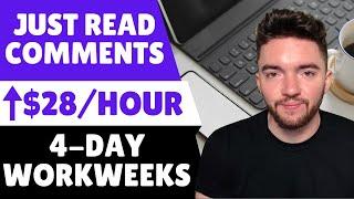 Entry Level ⬆️$28/Hour Work From Home Jobs Reading Comments Online