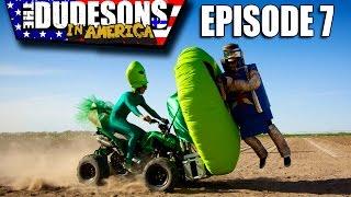 ROBOTS VS ALIENS - Dudesons In America Episode 7