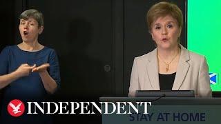 R number could be as high as 1.4 in Scotland, says Sturgeon