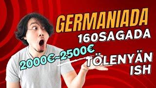 Germaniada 160 sagada 2000€~2500€ toleyan ish.#Aynazarov #germania #türkmenler